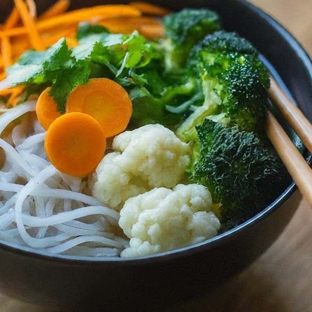 The Vegetable Medley Vegetarian Phỏ.