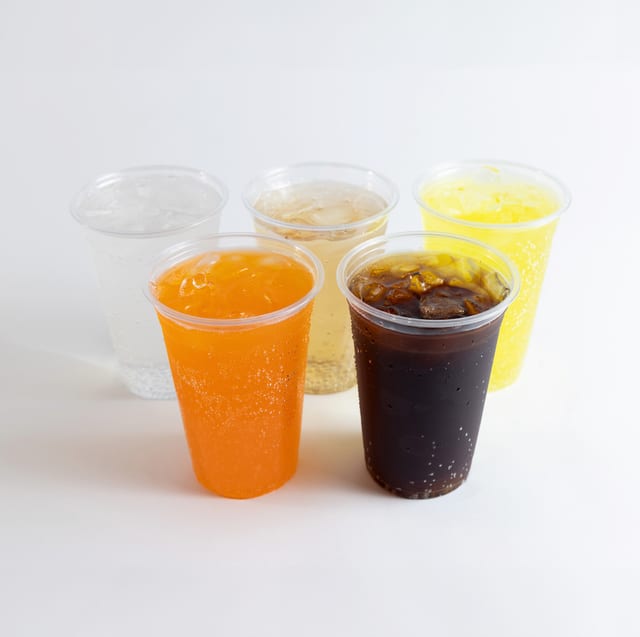 Coca-Cola, Diet Coca-Cola, Sprite.