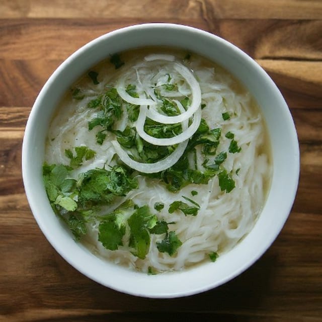 The Broth Whisper Phở (Noodles Only).